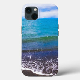 穏やかな海の風景 海の地平線 iPhone 13ケース