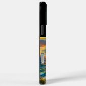 穏やかな海岸日の出を眺めるワシ Case-Mate iPhoneケース (裏面 / 右)