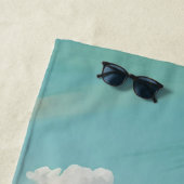 穏やかな海岸景色 ビーチタオル (インサイチュ)