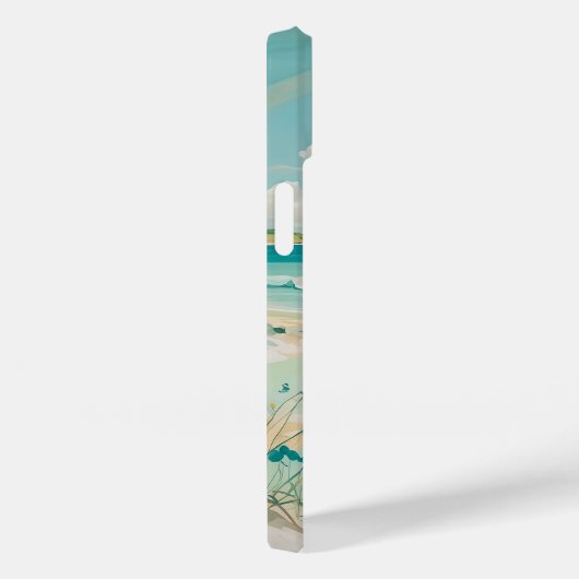 穏やかな海岸景色 Case-Mate iPhoneケース (裏面 / 右)
