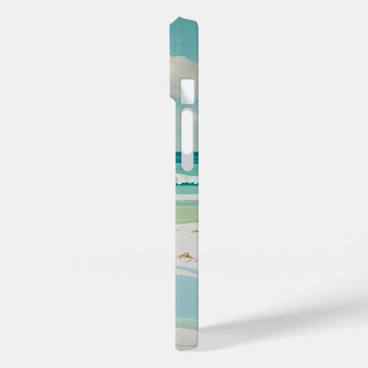 穏やかな海岸景色 Case-Mate iPhoneケース (裏面 / 左)