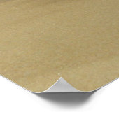 穏やかな海岸 ポスター (角)