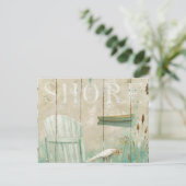 穏やかな海岸 ポストカード (スタンド正面)