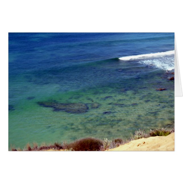 穏やかな海波 (正面横)