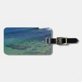 穏やかな海波 ラゲッジタグ