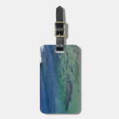 穏やかな海波 ラゲッジタグ (正面縦)