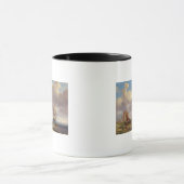 穏やかな海1836年 マグカップ (中央)