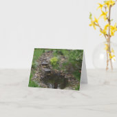 穏やかな海 カード (黄色い花)