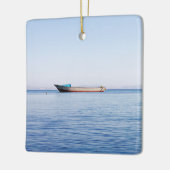 穏やかな海 セラミックオーナメント (左)