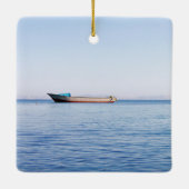 穏やかな海 セラミックオーナメント (裏面)