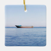 穏やかな海 セラミックオーナメント (正面)