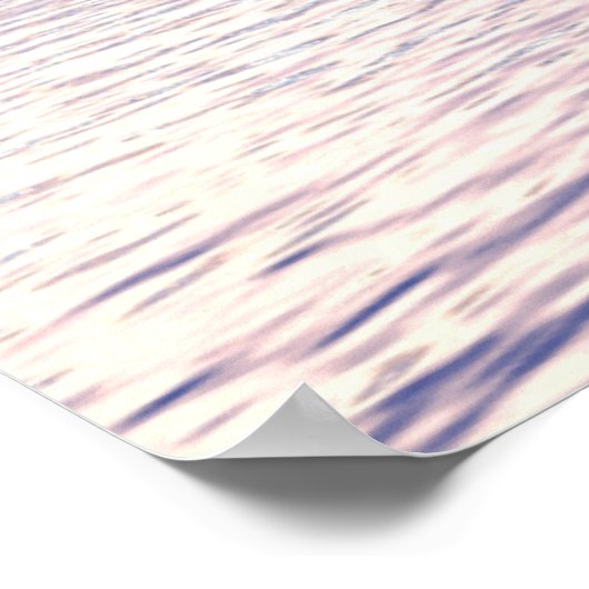 穏やかな海 ポスター (角)