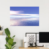 穏やかな海 ポスター (ホームオフィス)