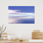 穏やかな海 ポスター (キッチン)