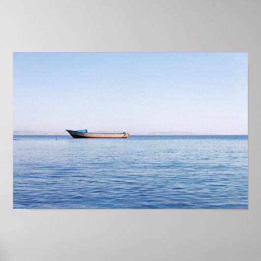 穏やかな海 ポスター (正面)