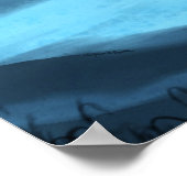 穏やかな海 ポスター (角)