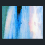 穏やかな海 ポスター<br><div class="desc">この水色は、ブルー、アクア、ピンクのtouchの配列の海を特徴とする。落ち着いて澄ましている。海の美しいを家に持ち込み、時間を要することなく楽しめる完璧な与えアート。</div>