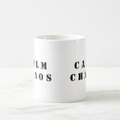 穏やかな混沌 - パラドックス コーヒーマグ コーヒーマグカップ (中央)