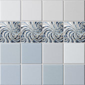 穏やかな渦 タイル