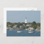 穏やかな港 ポストカード (正面/裏面)