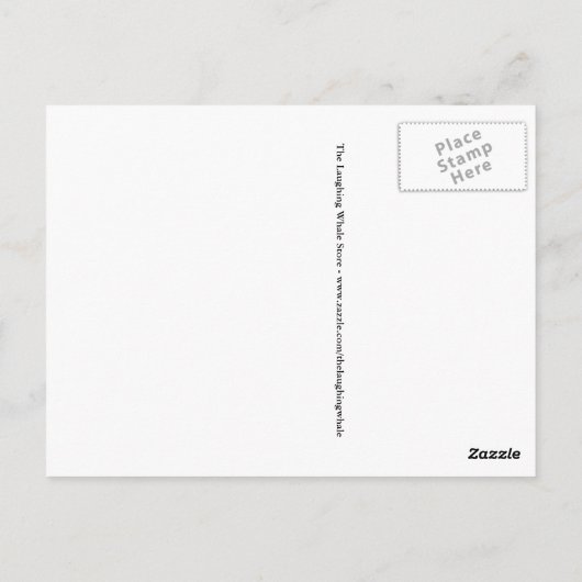 穏やかな港 ポストカード (裏面)