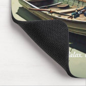 「穏やかな湖の反射」 マウスパッド (コーナー)