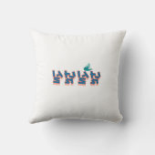 穏やかな湖畔の景色： "넘실넘실"(Neom-sil Neom-s) クッション (裏面)