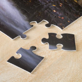 穏やかな滝ウッドランドブルック ジグソーパズル (側面)