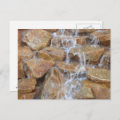 穏やかな滝 ポストカード (正面/裏面)