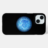 穏やかな潮流 フルイドアートのスマホケース Case-Mate iPhoneケース (裏面 (横))