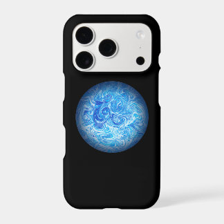 穏やかな潮流 フルイドアート スマホケース