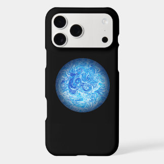 穏やかな潮流 フルイドアート スマホケース