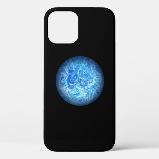 穏やかな潮流 フルイドアート スマホケース Case-Mate iPhoneケース (裏面)