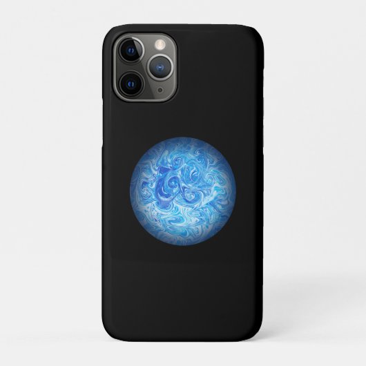 穏やかな潮流 フルイドアート スマホケース Case-Mate iPhoneケース (裏)