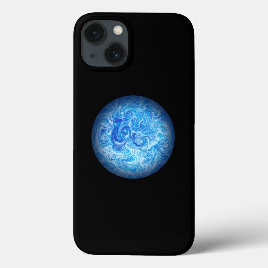穏やかな潮流 フルイドアート スマホケース Case-Mate iPhoneケース (裏面)
