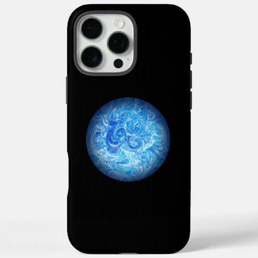 穏やかな潮流 フルイドアート スマホケース Case-Mate iPhoneケース (裏面)