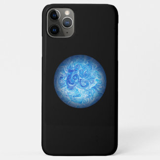 穏やかな潮流 フルイドアート スマホケース iPhone 11 PRO MAXケース