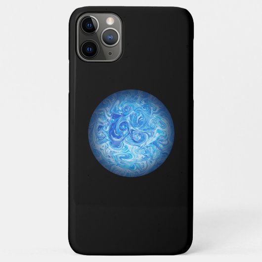穏やかな潮流 フルイドアート スマホケース Case-Mate iPhoneケース (裏面)