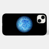 穏やかな潮流 フルイドアート スマホケース Case-Mate iPhoneケース (裏面 (横))
