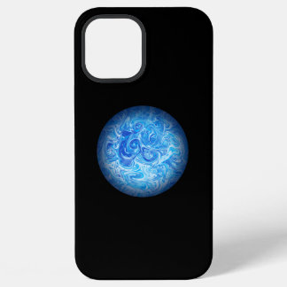 穏やかな潮流 フルイドアート スマホケース iPhone 12 PRO MAXケース