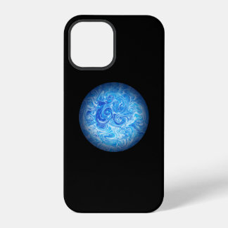 穏やかな潮流 フルイドアート スマホケース iPhone 12 PROケース