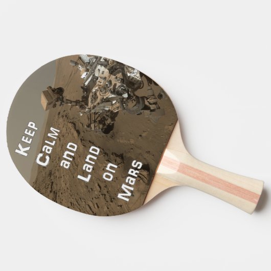 穏やかな火星の粗紡機の卓球ラケットを保って下さい 卓球ラケット (横)