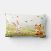 穏やかな牧草枕 ランバークッション (裏面)