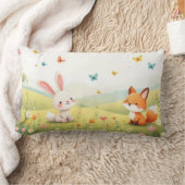 穏やかな牧草枕 ランバークッション (ブランケット)