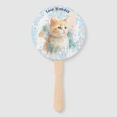 穏やかな猫 ハンドファン (正面)