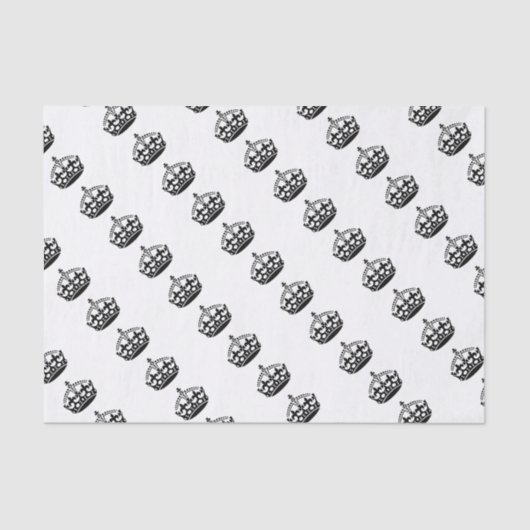 穏やかな王冠を保って下さい 薄葉紙 (正面)