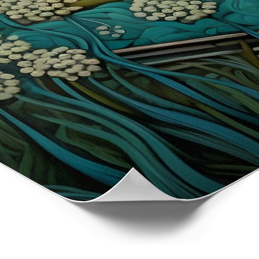 穏やかな田舎の風景とファームハ魅力的ウス ポスター (角)