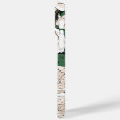 穏やかな白いバラ模様 Case-Mate iPhoneケース (裏面 / 左)