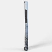 穏やかな白い冬の風景サムスンケース SAMSUNG GALAXYケース (右側面)