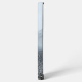 穏やかな白い冬の風景サムスンケース SAMSUNG GALAXYケース (左側面)